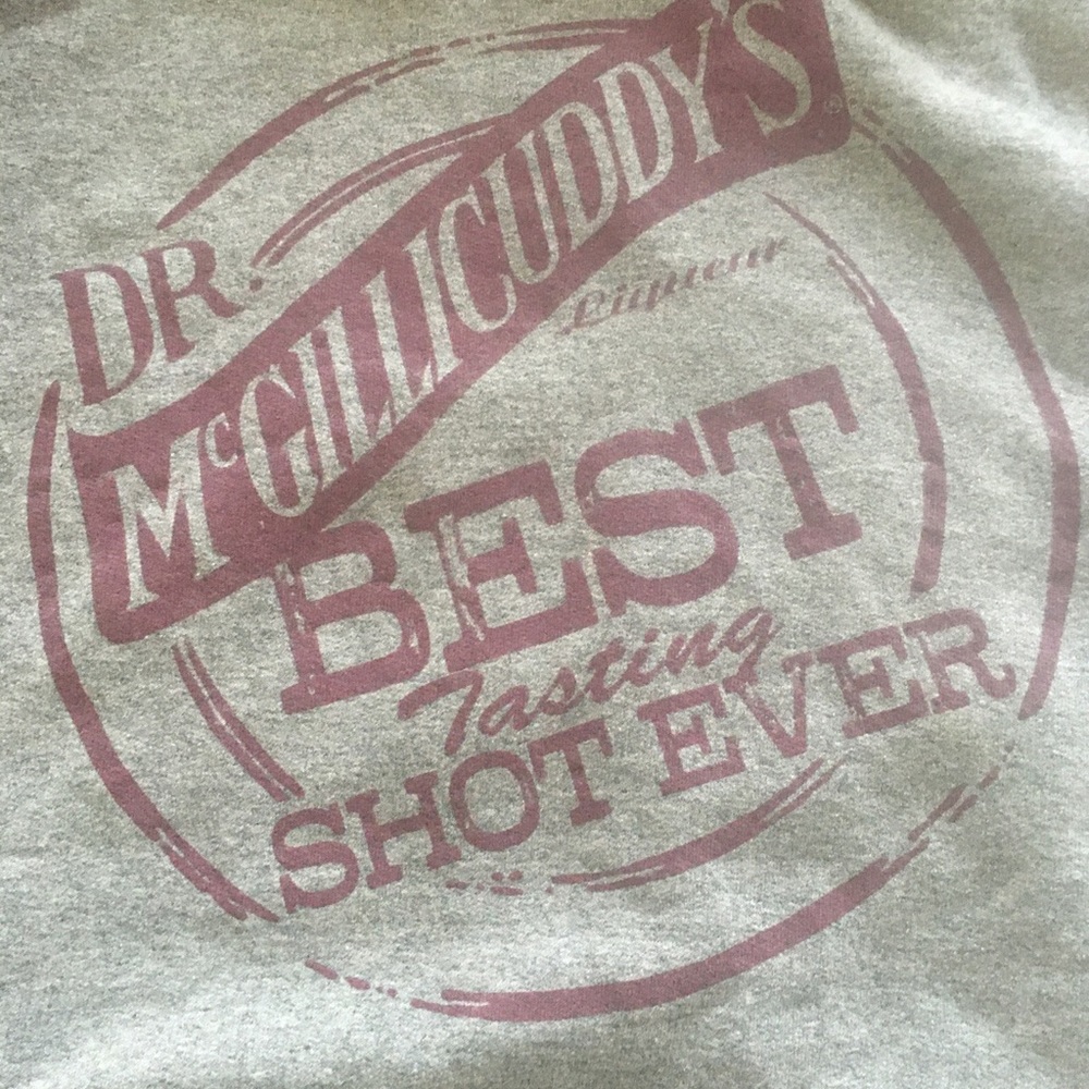 Dr. McGillicuddy's Hooded Sweatshirt w/ front pouch - Grey - Men's 2XL